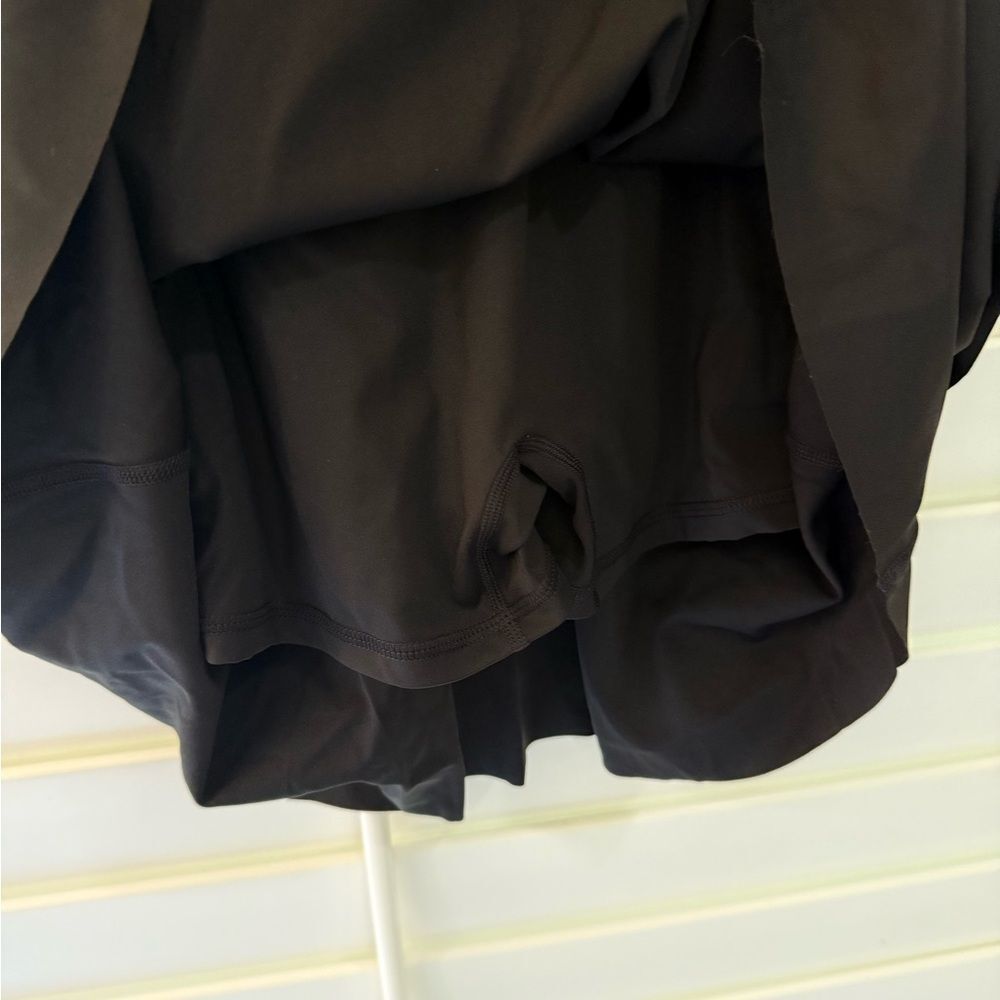 HALARA SoftlyZero Tiered Ruffle Black Spaghetti S… - image 2